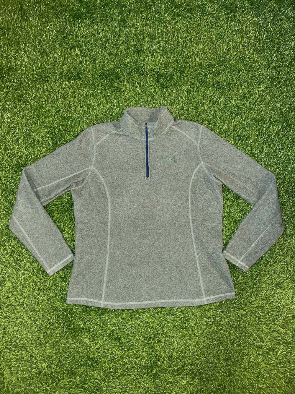 The North Face Fleece Pullover Quarter Zip women’s size L